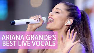 Ariana Grandes Best Live Vocals [upl. by Anialad729]