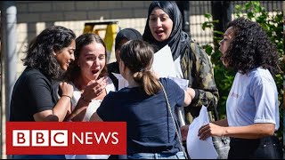 Row over “unfair” school exam results brewing across UK  BBC News [upl. by Schwitzer16]