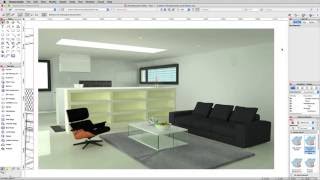 Rendering in Vectorworks  Indirect Lighting [upl. by Imuy577]