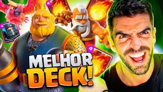 O MELHOR DECK DE GIGANTE REAL DO CLASH ROYALE [upl. by Nidak]