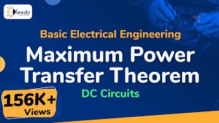 Maximum Power Transfer Theorem  DC Circuits  Basic Electrical Engineering [upl. by Aroved]