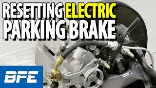 Resetting An Electric Parking Brake  Maintenance Minute [upl. by Alburga]