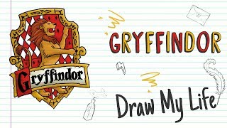 GRYFFINDOR 🦁  Draw My Life [upl. by Hanad]