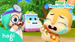 Playtime Boo Boo 🩹 💊｜Hogis Hospital Play 🚑｜Outdoor Boo Boo｜Kids Play｜Hogi Pinkfong [upl. by Ielirol513]