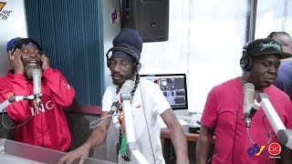 Capleton Sizzla amp Barrington Levy Live On The Breakfast Party [upl. by Wright329]