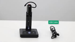 How to connect Yealink WH62ampWH63 to your PC or desk phone [upl. by Kahlil]