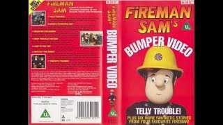 Fireman Sams Bumper Video  Telly Trouble VHS 2000 [upl. by Detta]