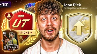 ZACZYNAMY FUT CHAMPIONS amp PICK Z IKONĄ WYP FC25 ULTIMATE TEAM 17 [upl. by Helban]