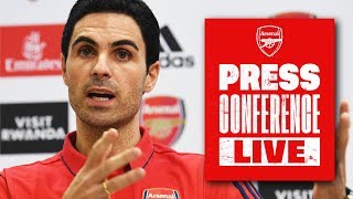 LIVE  Mikel Arteta  Press Conference [upl. by Vaas]