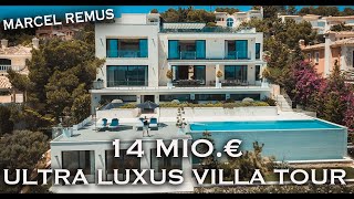 14 Mio€ Ultra Luxus Villa Tour mit Marcel Remus auf Mallorca [upl. by Atila]