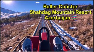 Roller Coaster  Shahdag Mountain Ski Resort  Quba Azerbaijan 🇦🇿 [upl. by Cirilla]