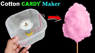 How To Make Cotton Candy Machine From Motor At Home  Diy Cotton Candy Machine  Cotton Candy [upl. by Deyas]