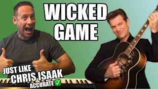 Piano Lesson Wicked Game Shawn Cheek Tutorial [upl. by Janine]