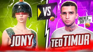 Jony vs teoTIMUR☠️ Temur Softsan didi😱😎❤️ [upl. by Novyak]