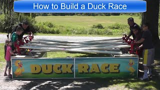 How to Build a Duck Race [upl. by Rebe]