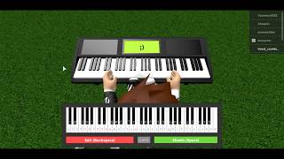 JoJos Bizarre Adventure Golden Wind Giornos Theme  Roblox Piano TutorialSheets in Description [upl. by Mongeau]