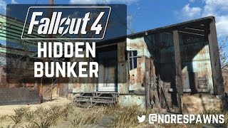 Fallout 4  Underground Bunker Fallout Shelter [upl. by Ative]