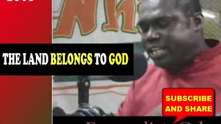 THE LAND BELONGS TO GOD BY EVANGELIST ODURO new [upl. by Fidelis]