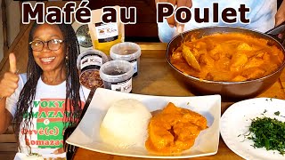 Mafé Au Poulet  Recette Africaine Simple Et Savoureuse [upl. by Audly809]