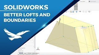 SOLIDWORKS Better Lofts And Boundaries In 3 Easy Steps [upl. by Travus891]