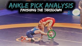 Forward Motion Ankle Pick  Cary Kolat Wrestling Moves [upl. by Assiralc]