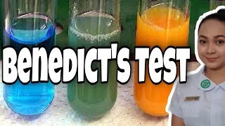 Benedicts Test  Benedicts Solution  Procedure  Demonstration [upl. by Jovia]