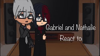 PAST Gabriel and Nathalie react to  MLB  Part 1 [upl. by Ytsirc]