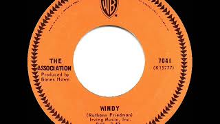 1967 HITS ARCHIVE Windy  Association a 1 recordmono [upl. by Nonac633]