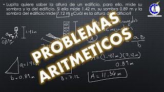 EJEMPLOS DE PROBLEMAS ARITMÉTICOS [upl. by Plossl]