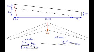 Very simple flying wing design [upl. by Wes]