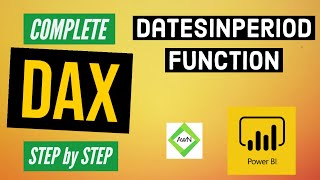 Power BI DAX Tutorial 1050  What is DatesInPeriod [upl. by Astrea]