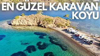 TÜRKİYENİN EN GÜZEL KARAVAN amp ÇADIR KAMP YERİ  Marmaris Bencik Koyu [upl. by Noved]