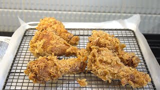 The BEST FRIED CHICKEN Video [upl. by Ainezey]