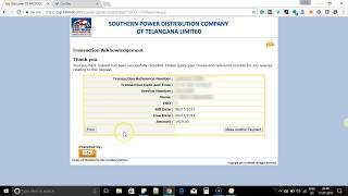 How to pay Telangana Power bill  TSSPDCL [upl. by Mariam]