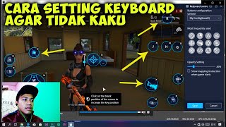 CARA MUDAH MAINKAN FREE FIRE DI PC TERBARU NOX DAN CARA SETTING KEYBOARD NYA [upl. by Syd610]