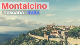 Como é Montalcino na Toscana Itália  Viajo logo Existo [upl. by Laszlo]