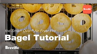 the Smart Oven® Air Fryer Pro  How to toast perfect bagels every time  Breville [upl. by Nilecoj]