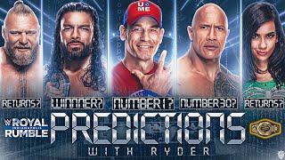 WWE Royal Rumble 2025 Prediction Video [upl. by Ahsetra]