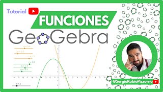 🟢 Cómo graficar FUNCIONES  Curso BÁSICO GeoGebra [upl. by Ahselef]