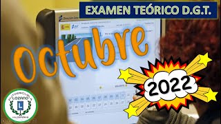 EXAMEN TEÓRICO OCTUBRE 2022 [upl. by Nahor]