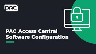 PAC Access Central  Software Configuration [upl. by Yelime]