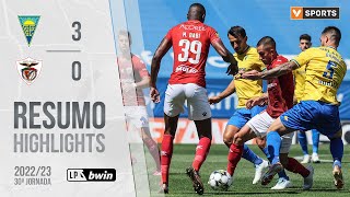 Highlights  Resumo Estoril Praia 30 Santa Clara Liga 2223 30 [upl. by Drona]