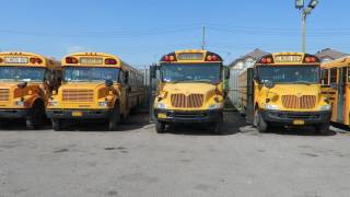 Parking The School Buses At The Yard [upl. by Lehman161]