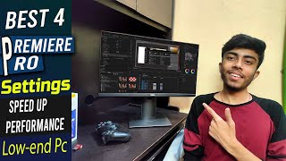 Run Premiere Pro On LowEnd Computer Without Lag 4 Important Settings DO IT RIGHT NOW [upl. by Sharpe690]