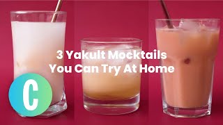 3 Yakult Mocktail Recipes You Can Try At Home [upl. by Arluene]