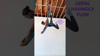 Aerial hammock crossback straddle aerialist hammocklife aerialhammock aerialsilks shorts yoga [upl. by Bitthia886]