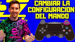 como configurar tu mando en pes 2022  modificar las opciones del mando en efootball 2022 [upl. by Oina]