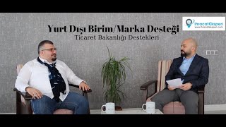 İhracat Destekleri  Yurt Dışı Mağaza  Marka Desteği  Ticaret Bakanlığı Destekleri  Bölüm 68 [upl. by Halyhs]