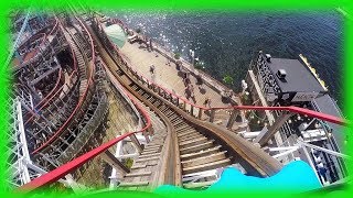 Twister  Onride POV  Gröna Lund  Wooden Coaster  Hybrid Coaster [upl. by Sheffield23]