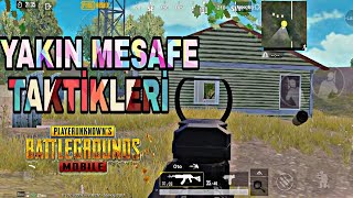 YAKIN MESAFE TAKTİKLERİ  PUBG MOBİLE [upl. by Aihsile817]